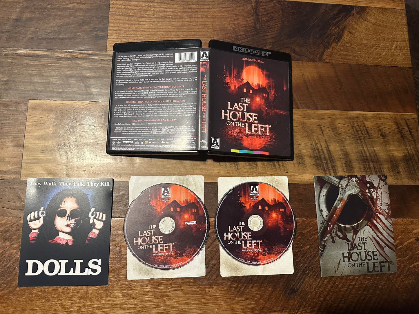 The Last House on the Left 4K Ultra HD*Arrow Video*Limited Ed*US Release