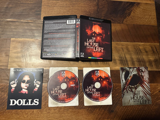 The Last House on the Left 4K Ultra HD*Arrow Video*Limited Ed*US Release