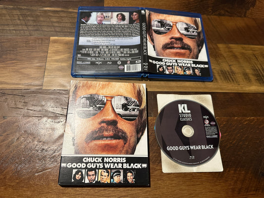 Good Guys Wear Black (Blu ray, Kino Lorber, Slipcover, Chuck Norris)