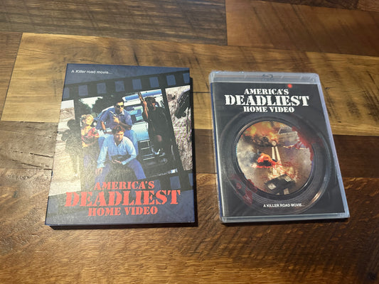 America’s Deadliest Home Video Blu ray-Terror Vision-Slipcover-NEW