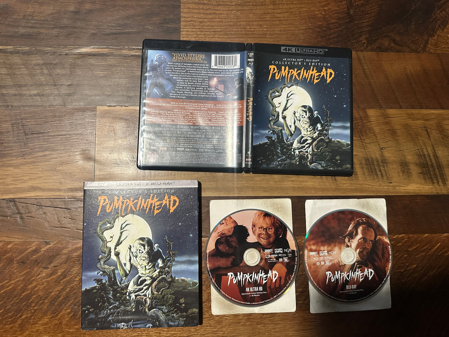 Pumpkinhead (4K Ultra HD/Blu ray, Scream Factory, Slipcover, 2 Disc)