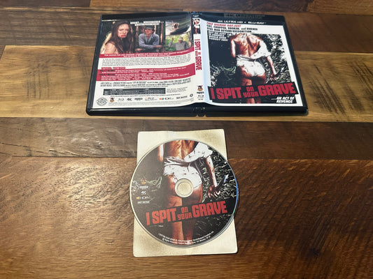 I Spit On Your Grave 4K Ultra HD ONLY-Ronin Flix-70’s Revenge Horror-Widescreen