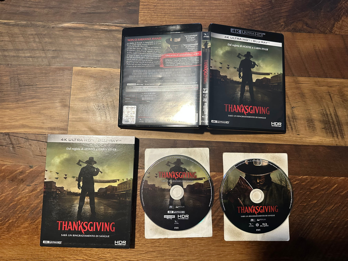 Thanksgiving 4K Ultra HD/Blu ray-Eagle Pictures-Slipcover-2 Disc-Region B