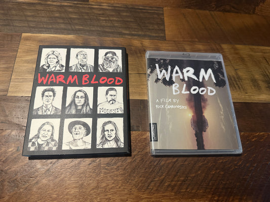 Warm Blood Blu ray-Vinegar Syndrome Partner Label-Slipcover-NEW