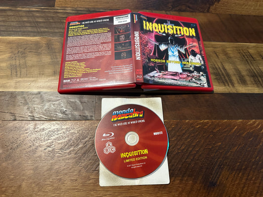Inquisition (Blu ray, Mondo Macabro, Limited Red Case Edition, 666 Made)