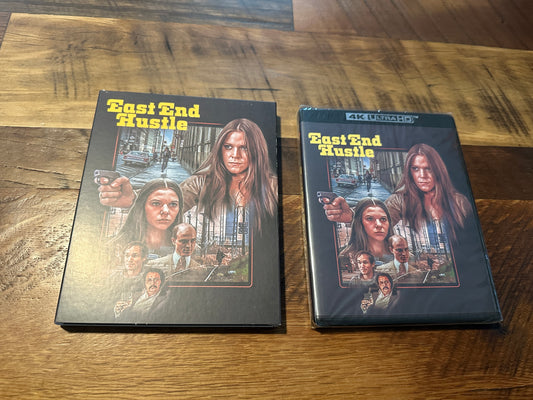 East End Hustle (4K Ultra HD, Vinegar Syndrome Partner Label, Slip, NEW)