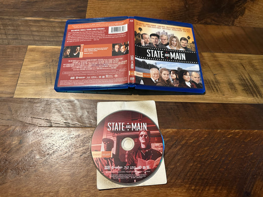 State And Main (Blu ray, Shout Select, 2000 Alex Baldwin Classic)