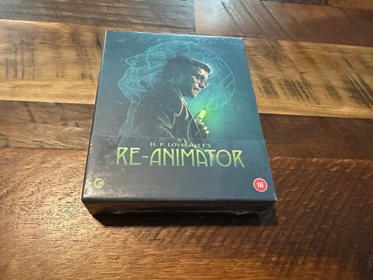 Re-Animator 4K Ultra HD, Second Sight Films, Limited Edition, NEW/Sealed)
