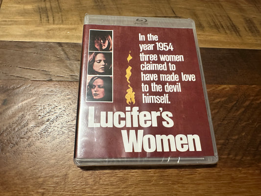 Lucifer’s Women (Blu ray/DVD, Vinegar Syndrome, 70’s Classic, 2 Disc, NEW)