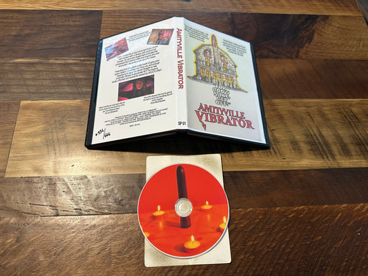 Amityville Vibrator DVD-R - Snatanic Production - For God Sake Get Off - Only 666 Made -