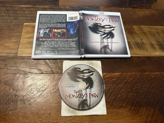 The Monkey’s Paw (Blu ray, Scream Factory, 2013 Horror Classic)