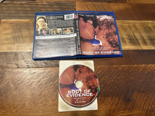 Body Of Evidence Blu ray-Shout Factory-90’s Madonna Classic-Widescreen