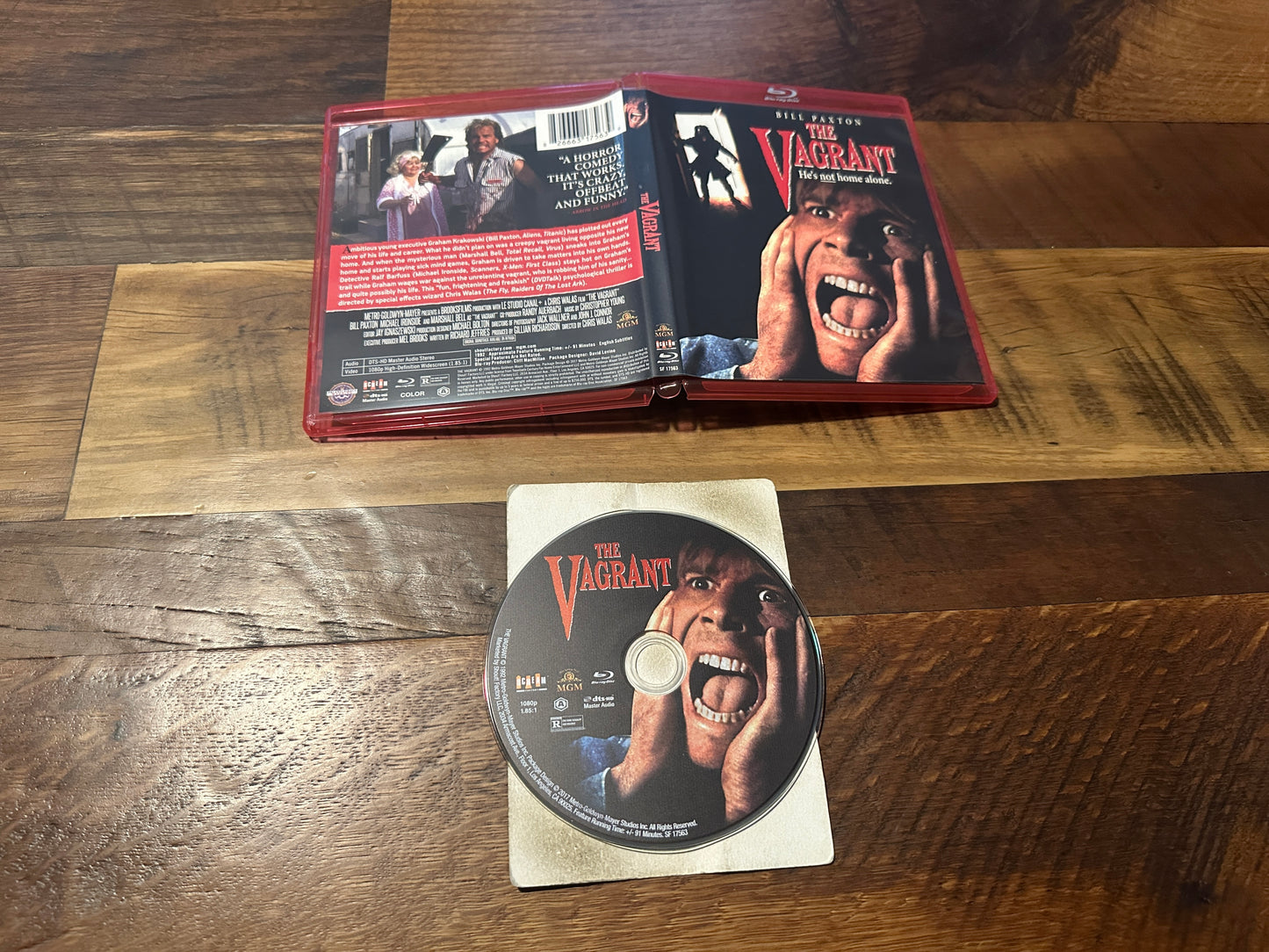 The Vagrant (Blu ray, Scream Factory, Bill Paxton Classic, Widescreen)