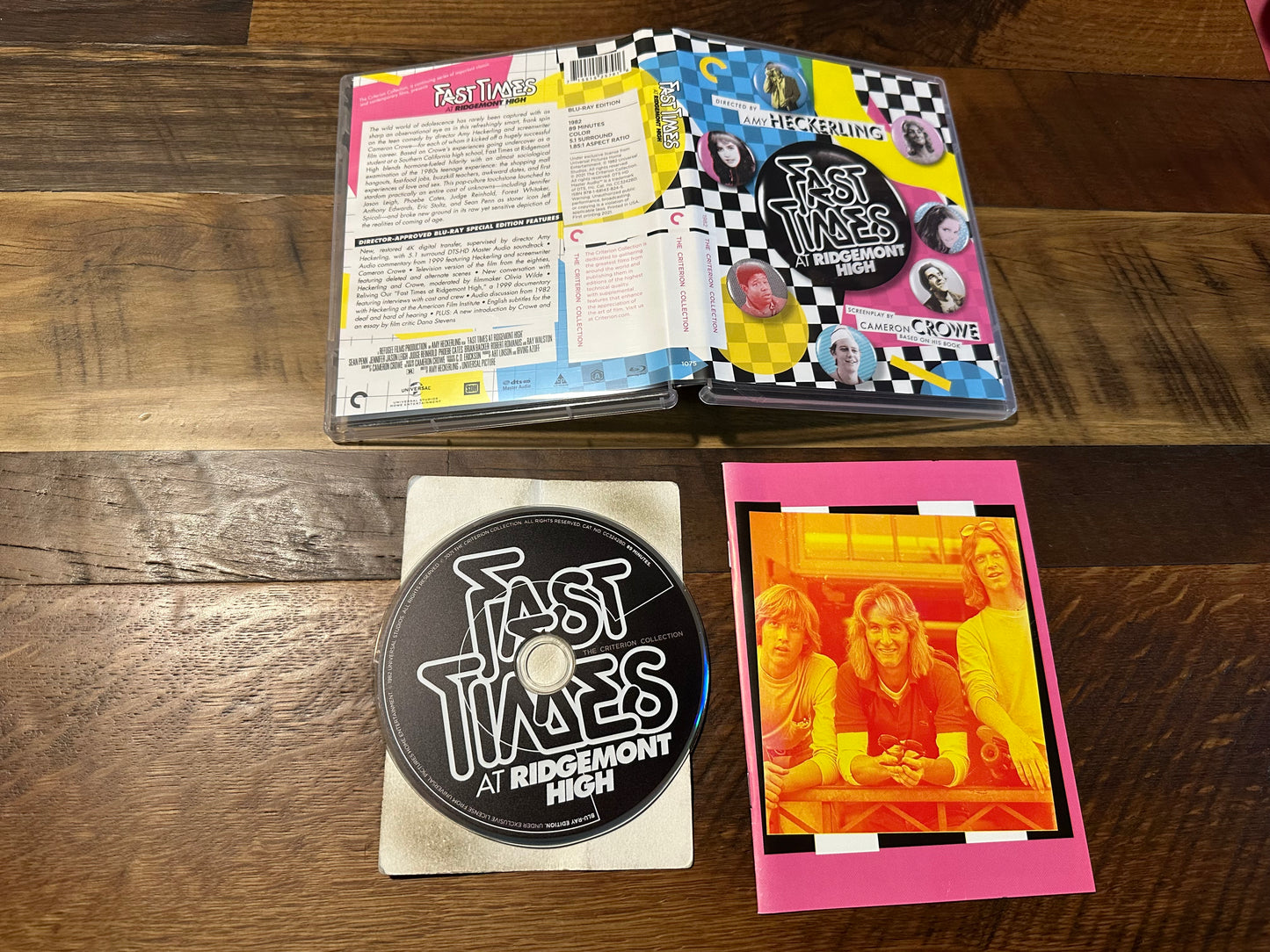 Fast Times At Ridgemont High Blu ray-Criterion Collection-80’s Classic-