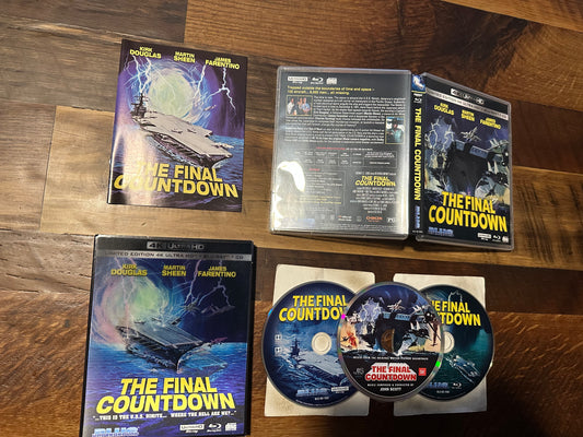 The Final Countdown 4K Ultra HD-Blue Underground-Lenticular Slipcover-