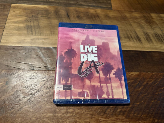 To Live And Die In L.A. Blu ray-Shout Select-OOP-Collector’s Edition-NEW