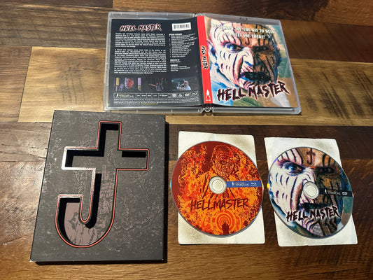 Hellmaster (Blu ray, Vinegar Syndrome, OOP Slipcover, 90's Classic)