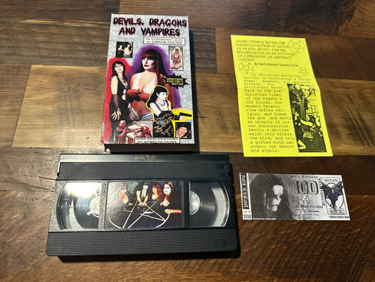 Devils, Dragons And Vampires VHS-Slipcase-Signed-Remastered Director’s Ed