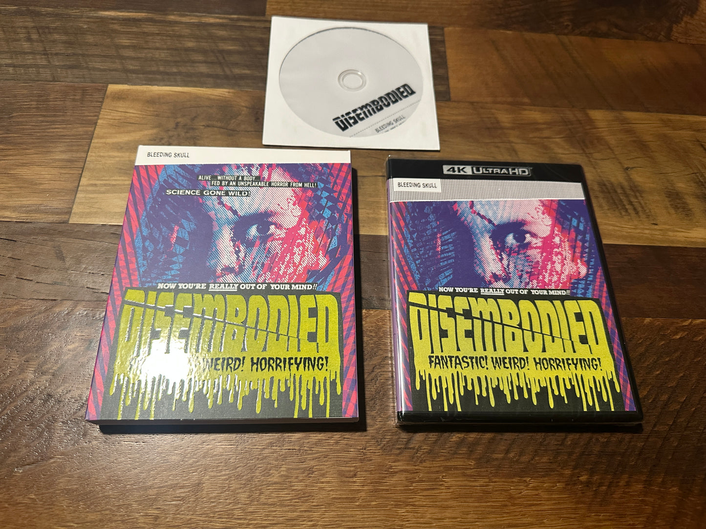 Disembodied (4K Ultra HD, Vinegar Syndrome Partner Label, Slipcover, NEW)