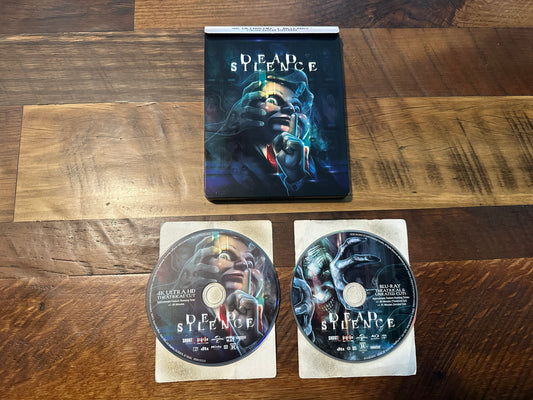 Dead Silence (4K Ultra HD/Blu ray, Steelbook, Scream Factory, 2 Disc)