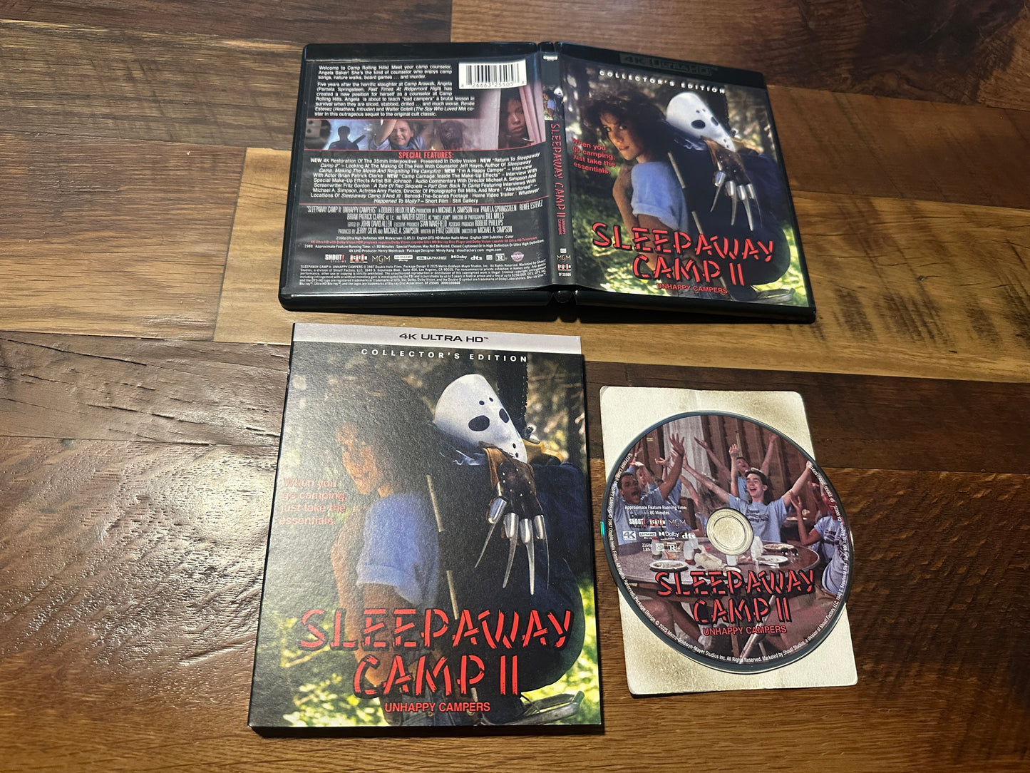 Sleepaway Camp II (4K Ultra HD, Scream Factory, Slipcover, Collector’s Ed)