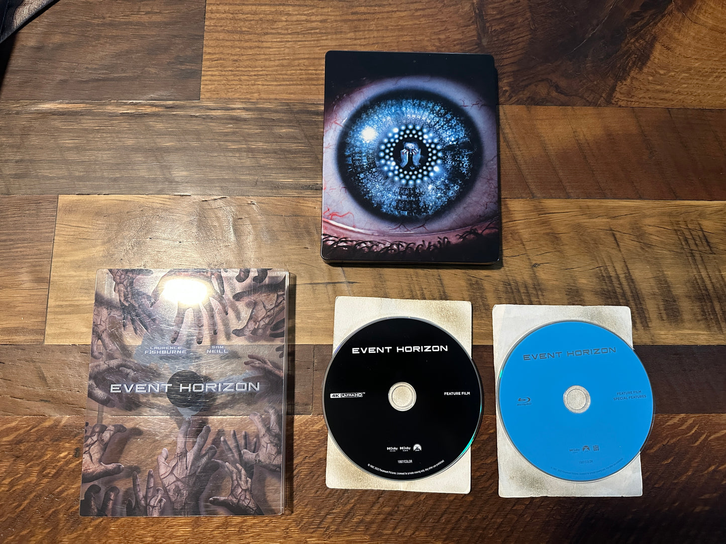Event Horizon (4K Ultra HD/Blu ray, Steelbook, Slipcover, 2 Disc, No Digital)