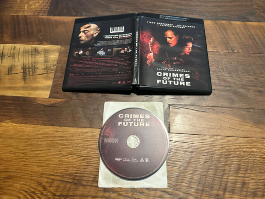 Crimes of the Future 4K Ultra HD-Neon-David Cronenberg Classic-No Digital