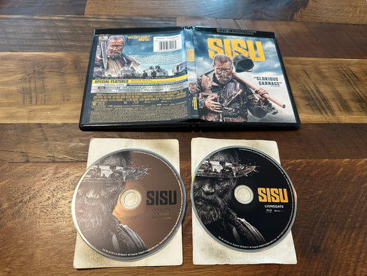 Sisu (4K Ultra HD/Blu ray, Lionsgate, 2 Disc, Widescreen, No Digital)