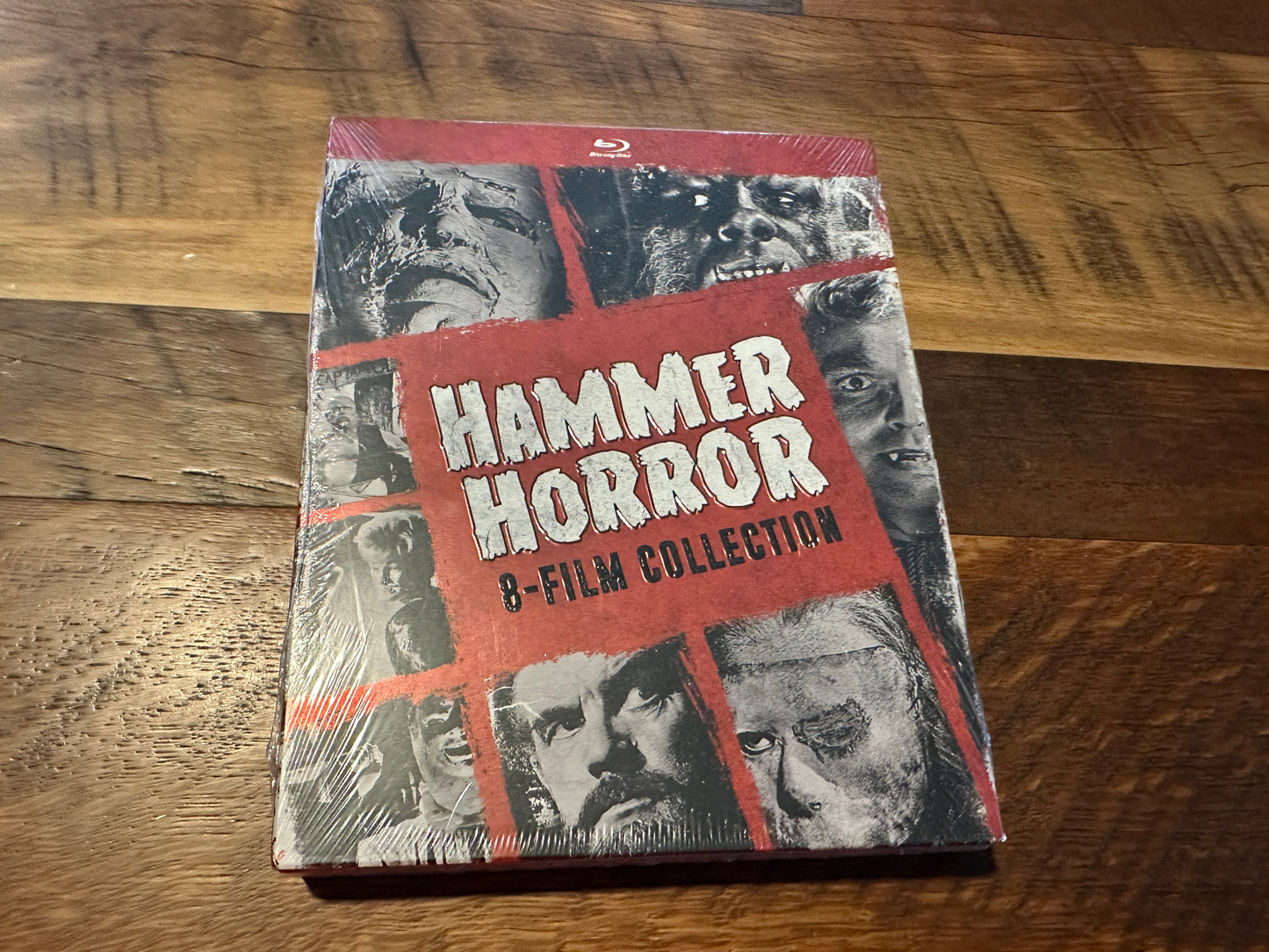 Hammer Horror 8 Film Collection (Blu ray, Universal, Slipcase, New)