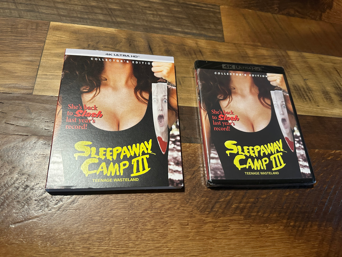 Sleepaway Camp III (4K Ultra HD, Scream Factory, Slipcover, Collector’s Ed, NEW)