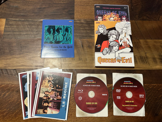 Queens of Evil (Blu ray, Mondo Macabro, Limited Edition, Slipcover)