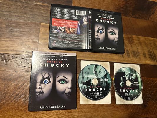 Bride Of Chucky 4K Ultra HD/Blu ray-Scream Factory-Slipcover
