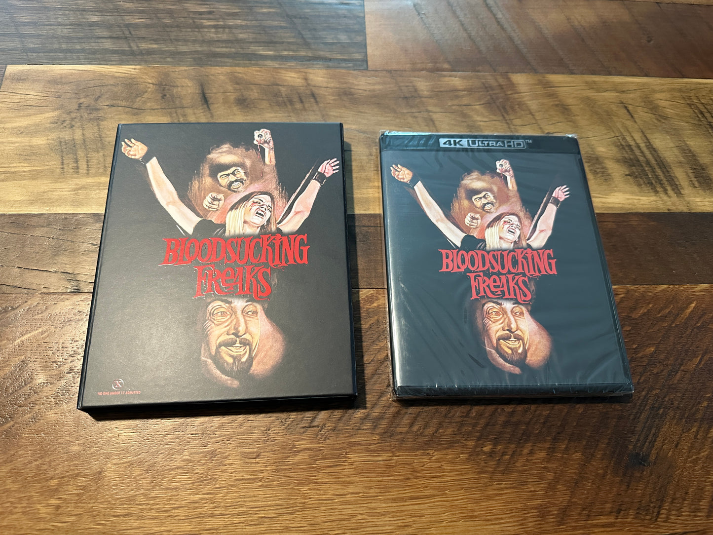 Bloodsucking Freaks (4K Ultra HD, Vinegar Syndrome, Slipcover, NEW)