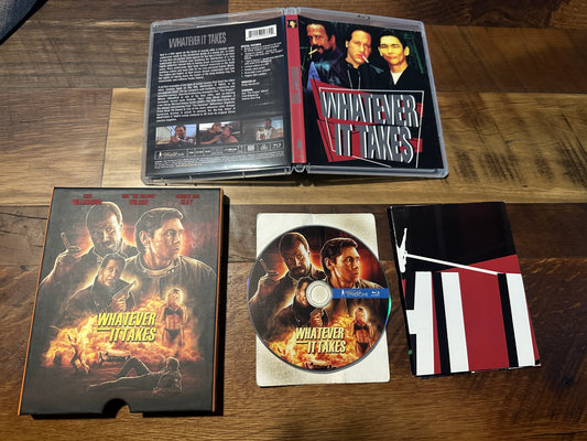 Whatever It Takes Blu ray-Vinegar Syndrome-Slipcover-Poster-Classic-