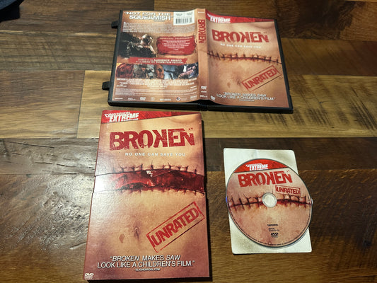 Broken (DVD, Dimension Home Entertainment, Slipcover, 2006)