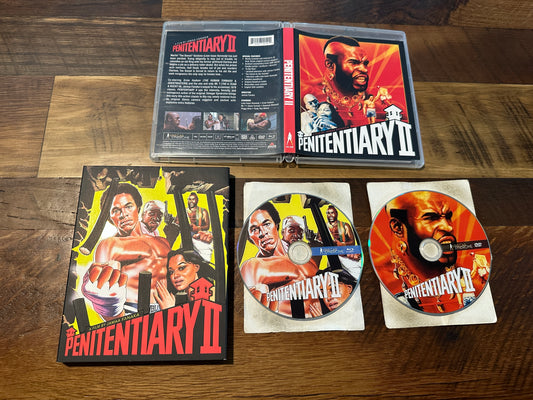 Penitentiary II (Blu ray, Vinegar Syndrome, OOP Slipcover, 80’s Classic)