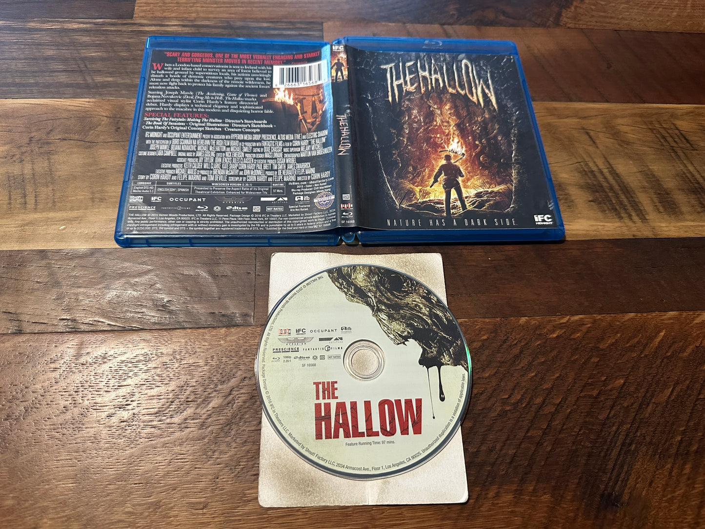 The Hallow (Blu ray, Scream Factory, 2015 Classic, Widescreen)