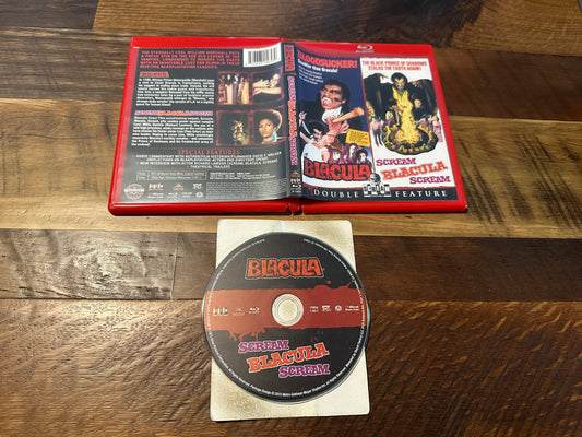 Bracula & Scream Blacula Scream (Blu ray, Scream Factory, 70’s Classics)