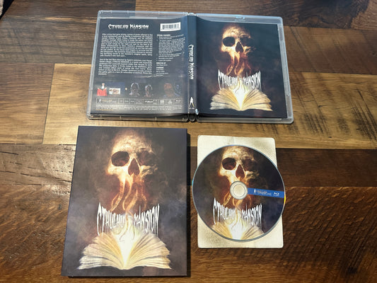 Cthulhu Mansion (Blu ray, Vinegar Syndrome, Slipcover, 90's Horror)