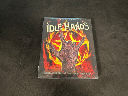 Idle Hands (Blu ray, Scream Factory, Collector’s Ed, Slipcover, NEW)