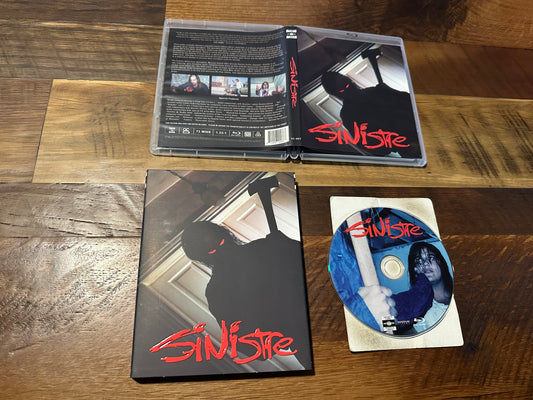Sinistre (Blu ray, Vinegar Syndrome Partner Label, Slipcover)