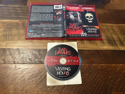 Bad Dreams & Visiting Hours (Blu ray, Scream Factory, Double Feature)