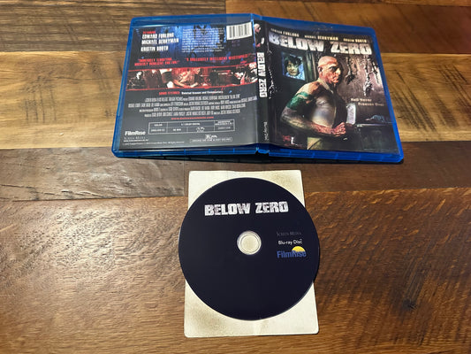 Below Zero Blu ray-Screen Media-Michael Berryman Classic-Widescreen
