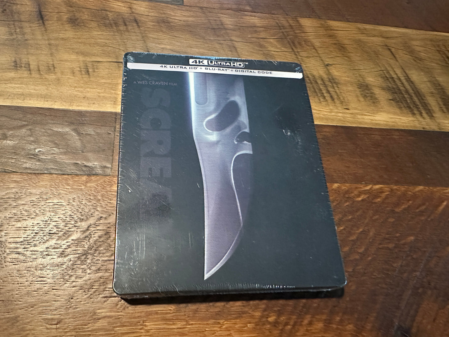 Scream 1996 25th Anniversary Ed (4k Ultra HD, Paramount, Steelbook, NEW)