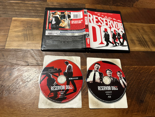 Reservoir Dogs (4K Ultra HD/Blu ray, Lionsgate, 2 Disc, No Digital)