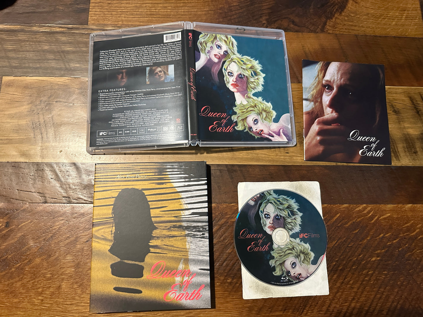 Queen Of Earth (Blu ray, Vinegar Syndrome Partner Label, Slipcover, Booklet)