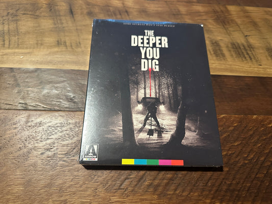 The Deeper You Dig Blu ray-Arrow Video-Slipcover-Limited Ed-NEW-
