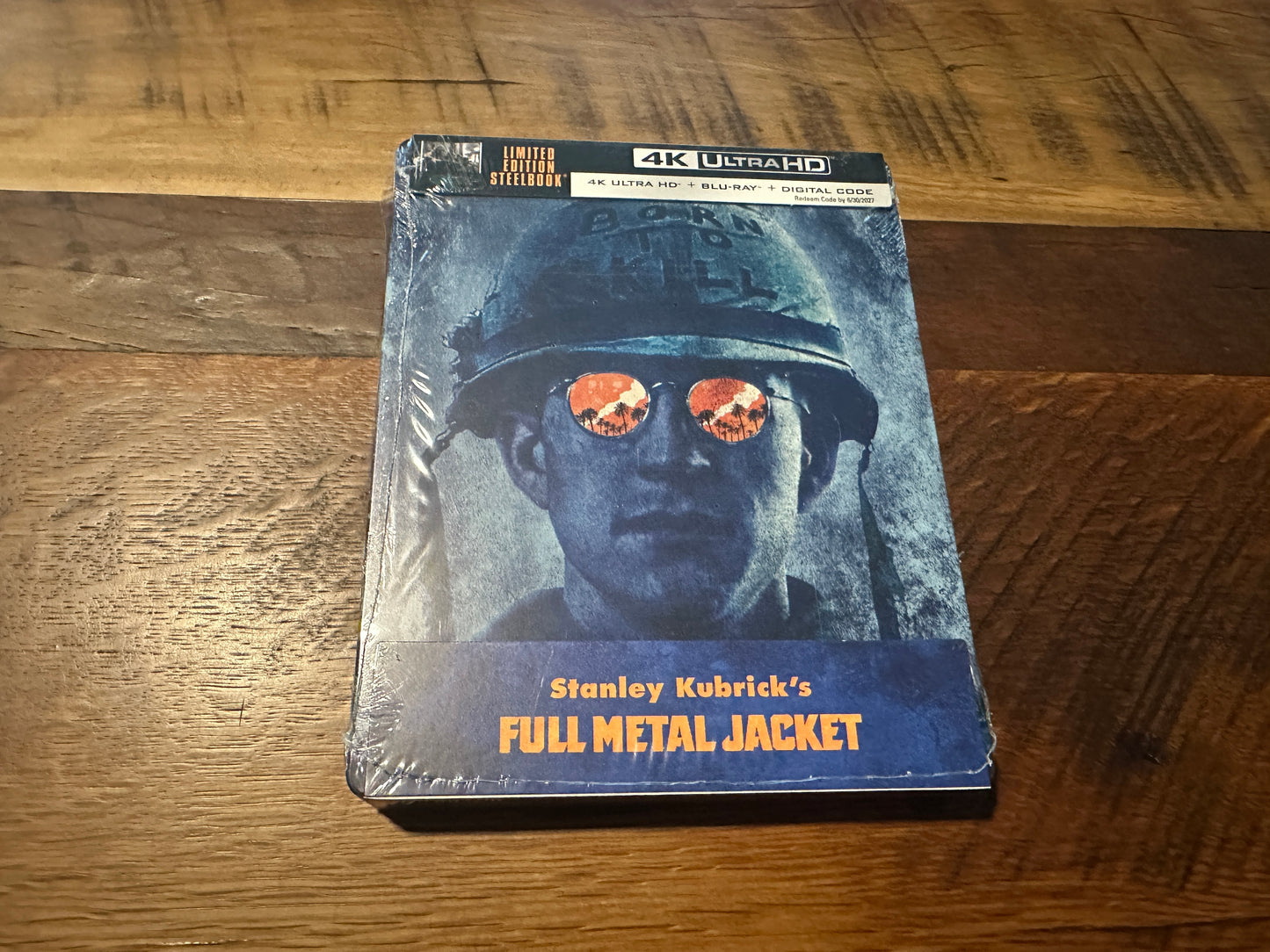 Full Metal Jacket (4K Ultra HD/Blu ray, Steelbook, Warner Bros, NEW/Sealed)