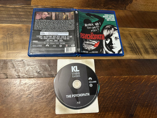The Psychopath (Blu ray, Patrick Wymark 60’s Classic, Widescreen)
