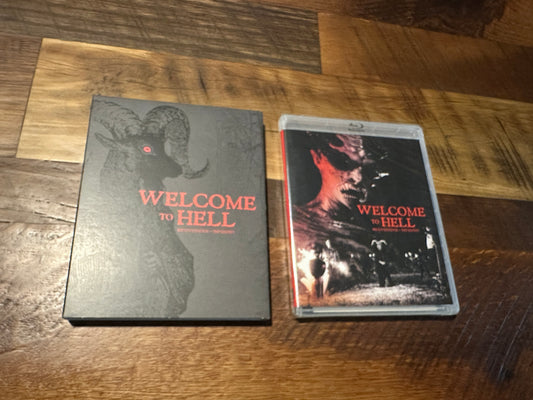 Welcome To Hell Blu ray-Terror Vision-2021 Horror-Slipcover-NEW